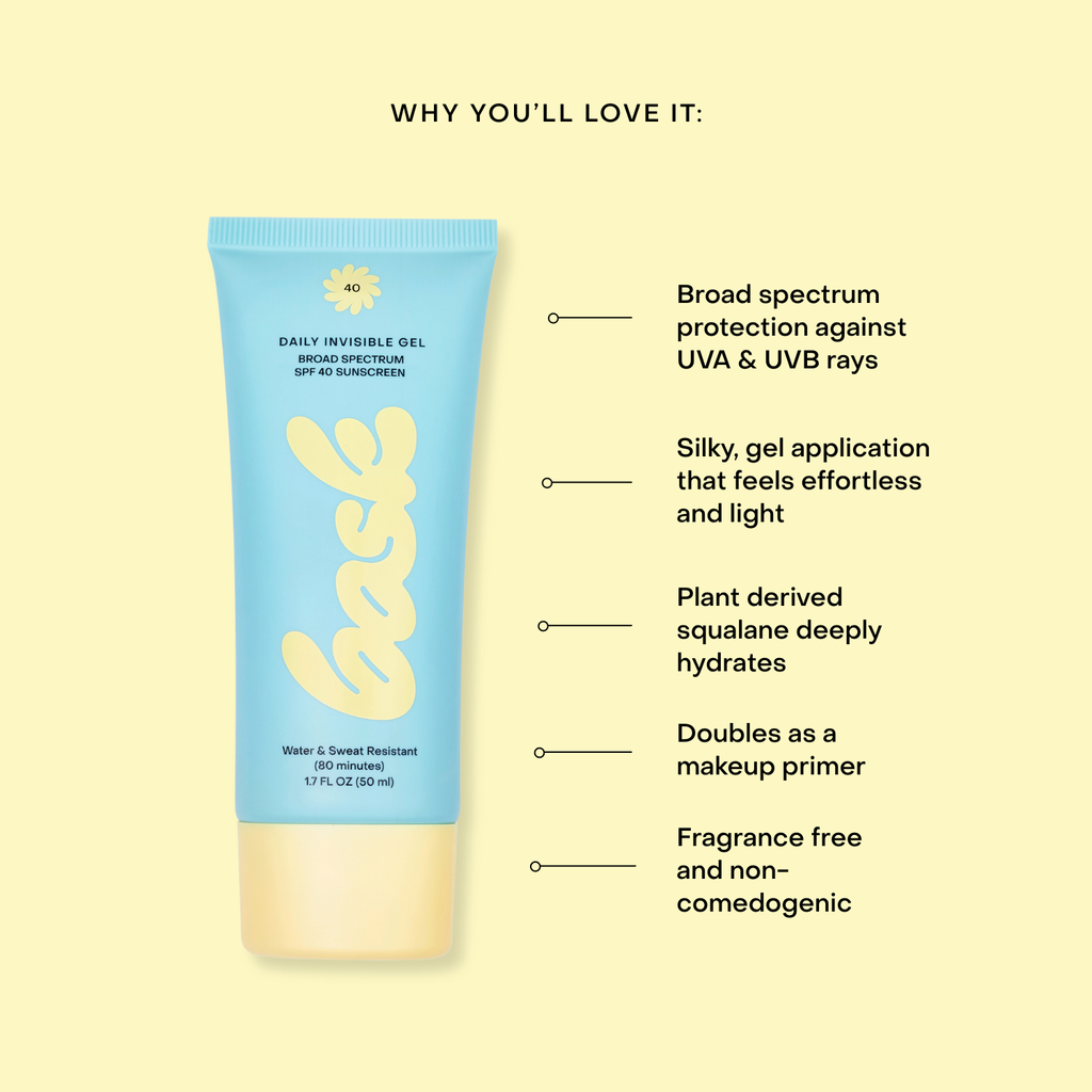 Daily Invisible Gel Face Sunscreen - SPF 40