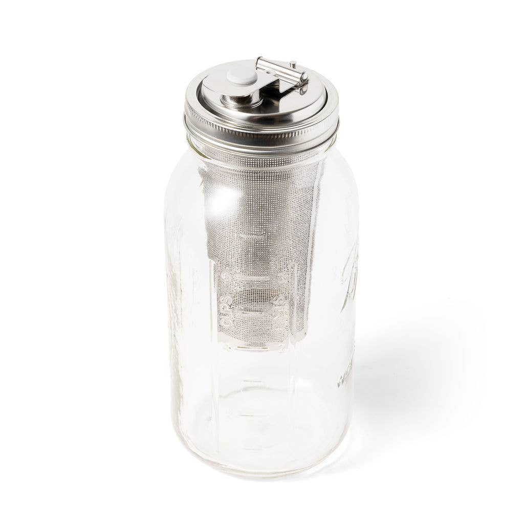 Stainless Steel Cold Brew Infuser - Wide Mouth