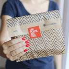 Compostable XL Sandwich Bags 50ct – Chevron Print