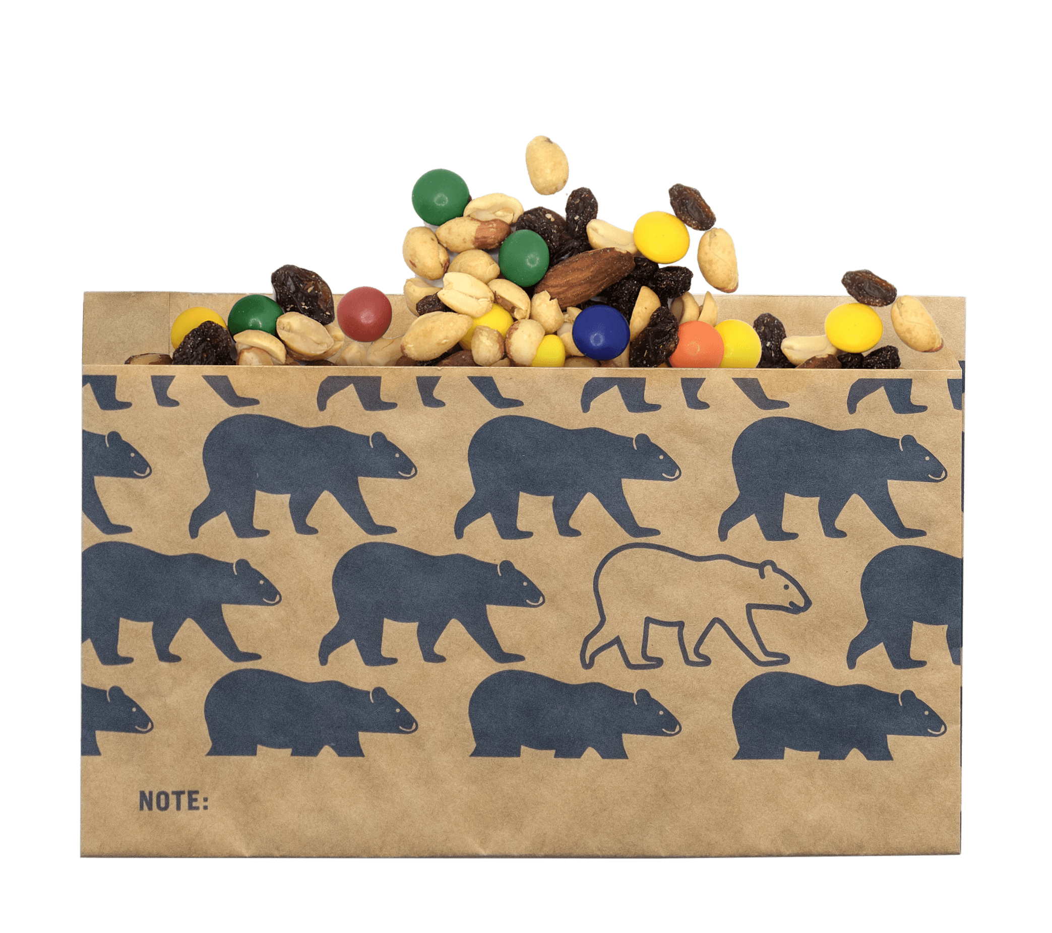 Compostable Snack Bags 50ct – Bear Print