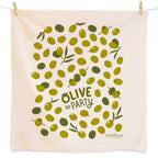 Tea Towel + Swedish Dish Cloth Set