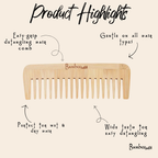 Wide Tooth Comb