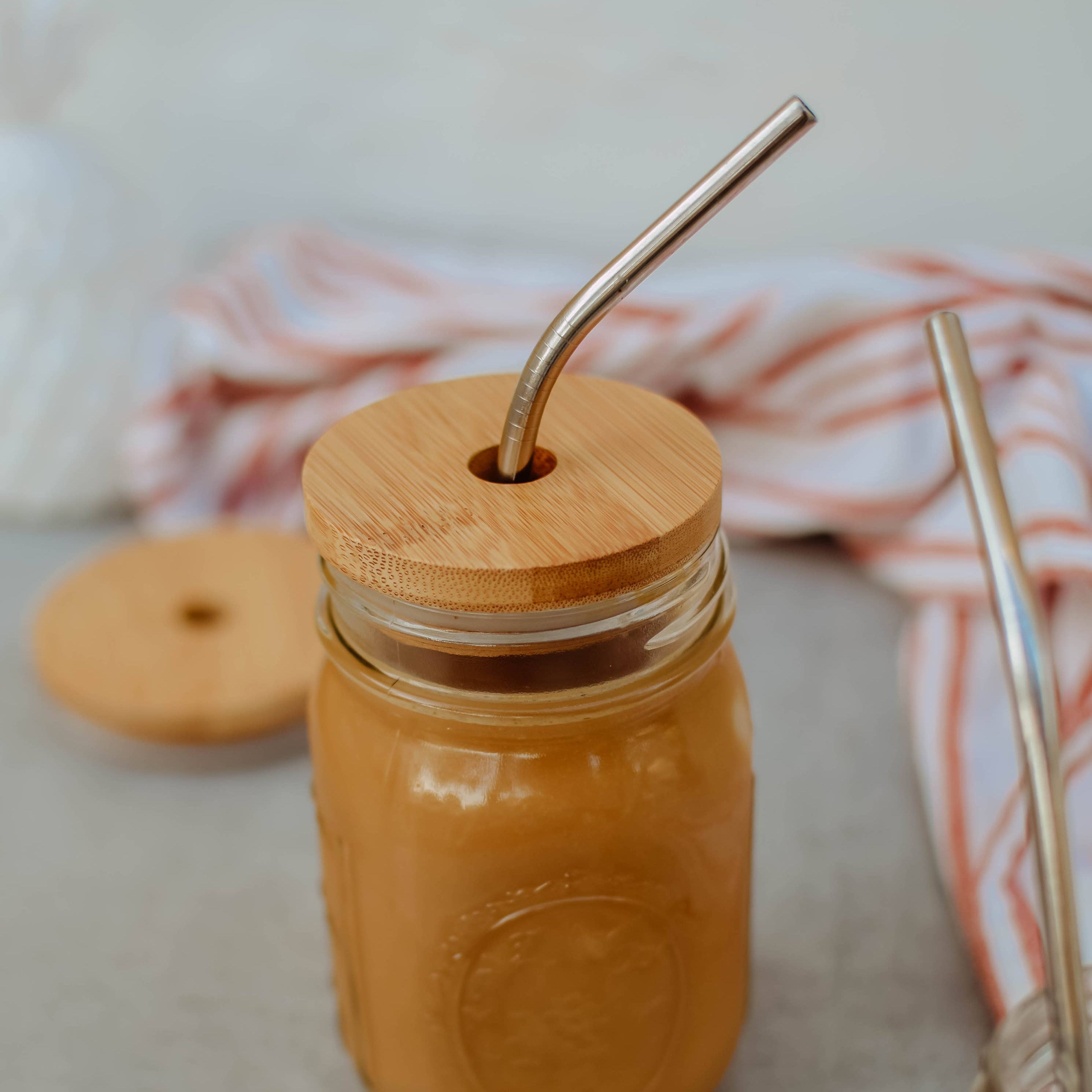 Bamboo Straw Lid