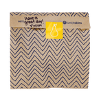 Compostable XL Sandwich Bags 50ct – Chevron Print