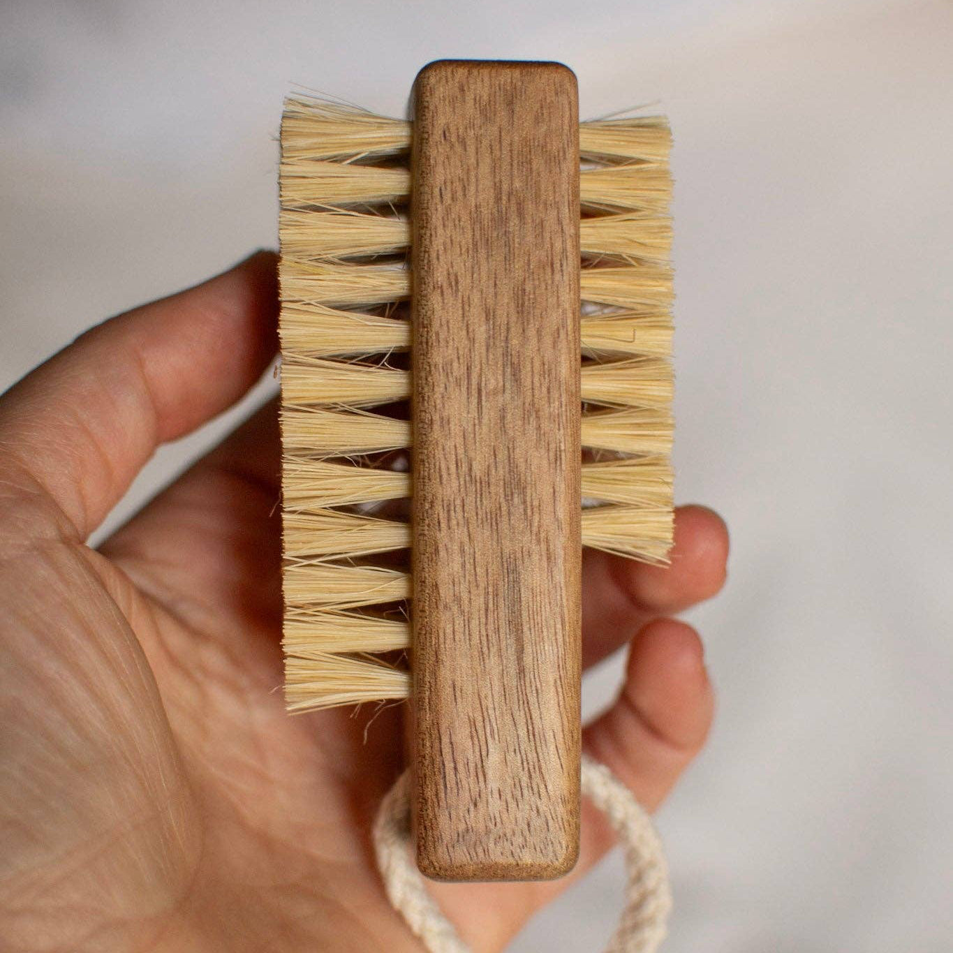 Nail Brush - Acacia Wood