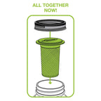 Plastic Tea Infuser Lid - Regular Mouth