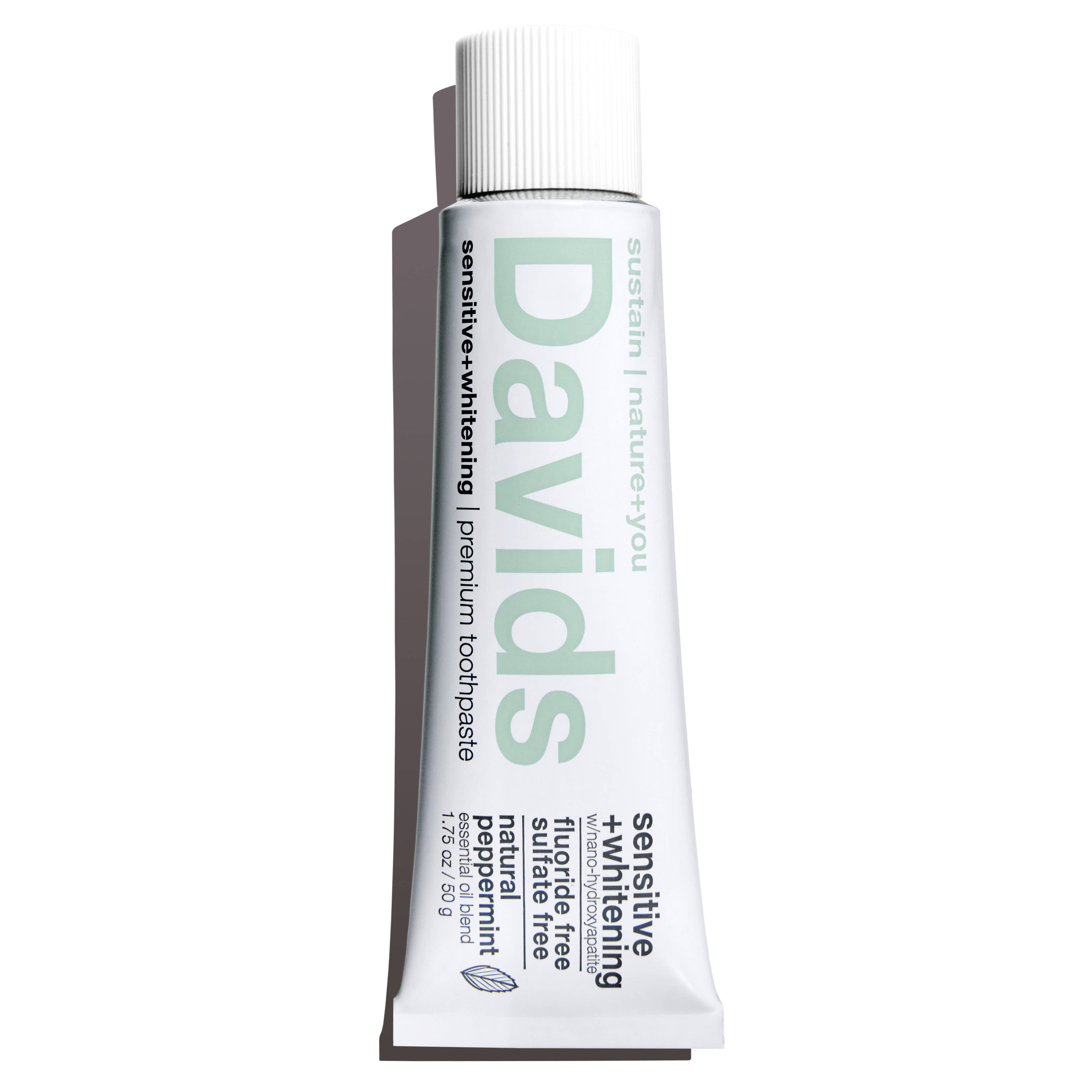 Davids Sensitive + Whitening Toothpaste - Travel Size
