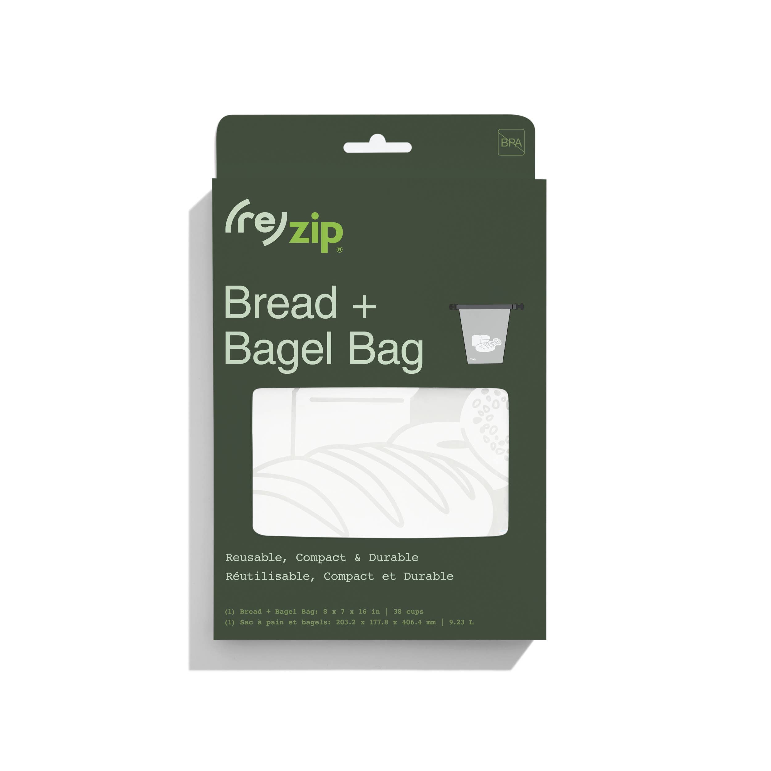 Reusable Roll Top Bread Bag