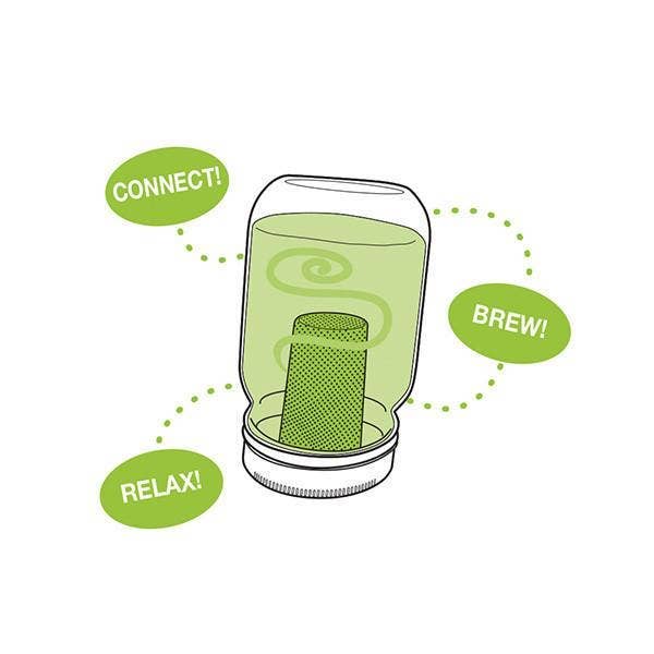 Plastic Tea Infuser Lid - Regular Mouth