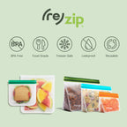 Reusable Half Gallon Storage Bags - 4 Pack