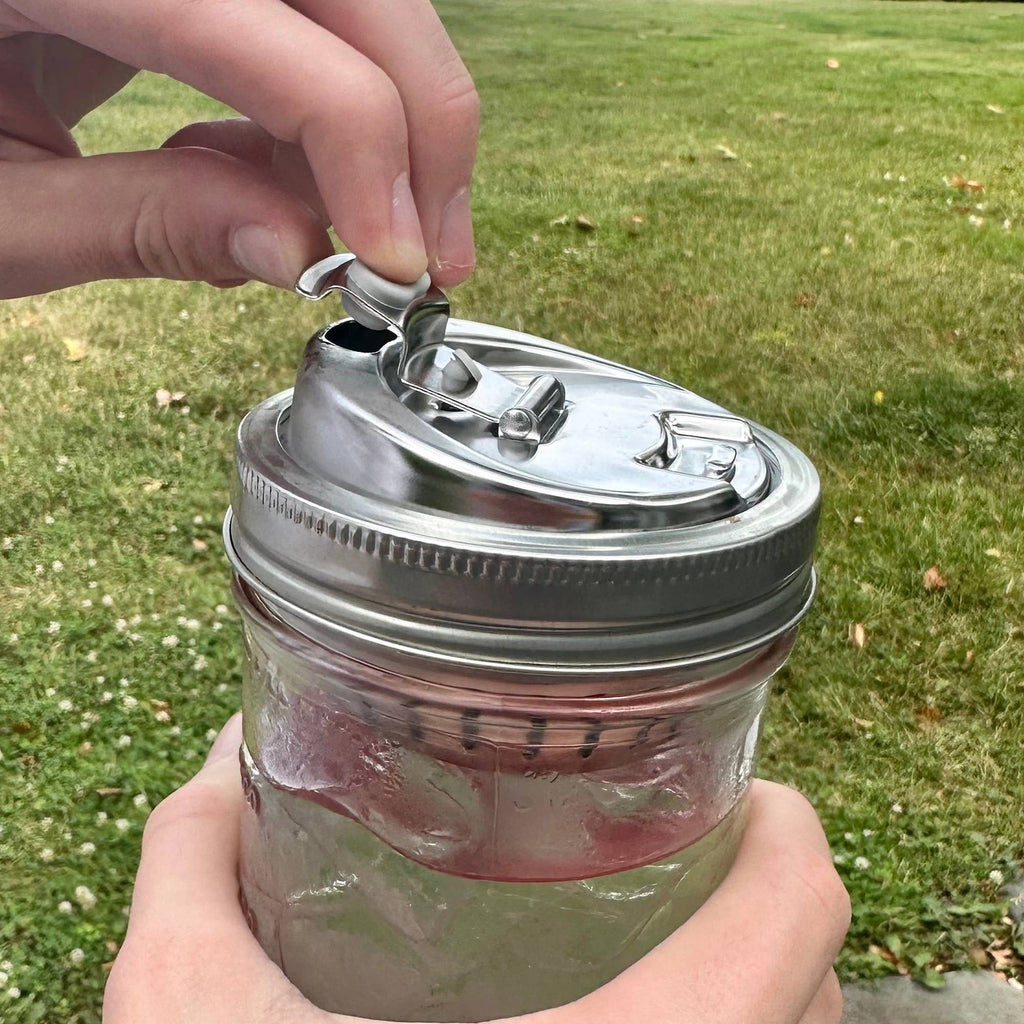 Stainless Steel Drink Infusion Lid - Jar Accessory