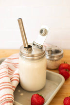 Pourable Jar Lid - Stainless Steel