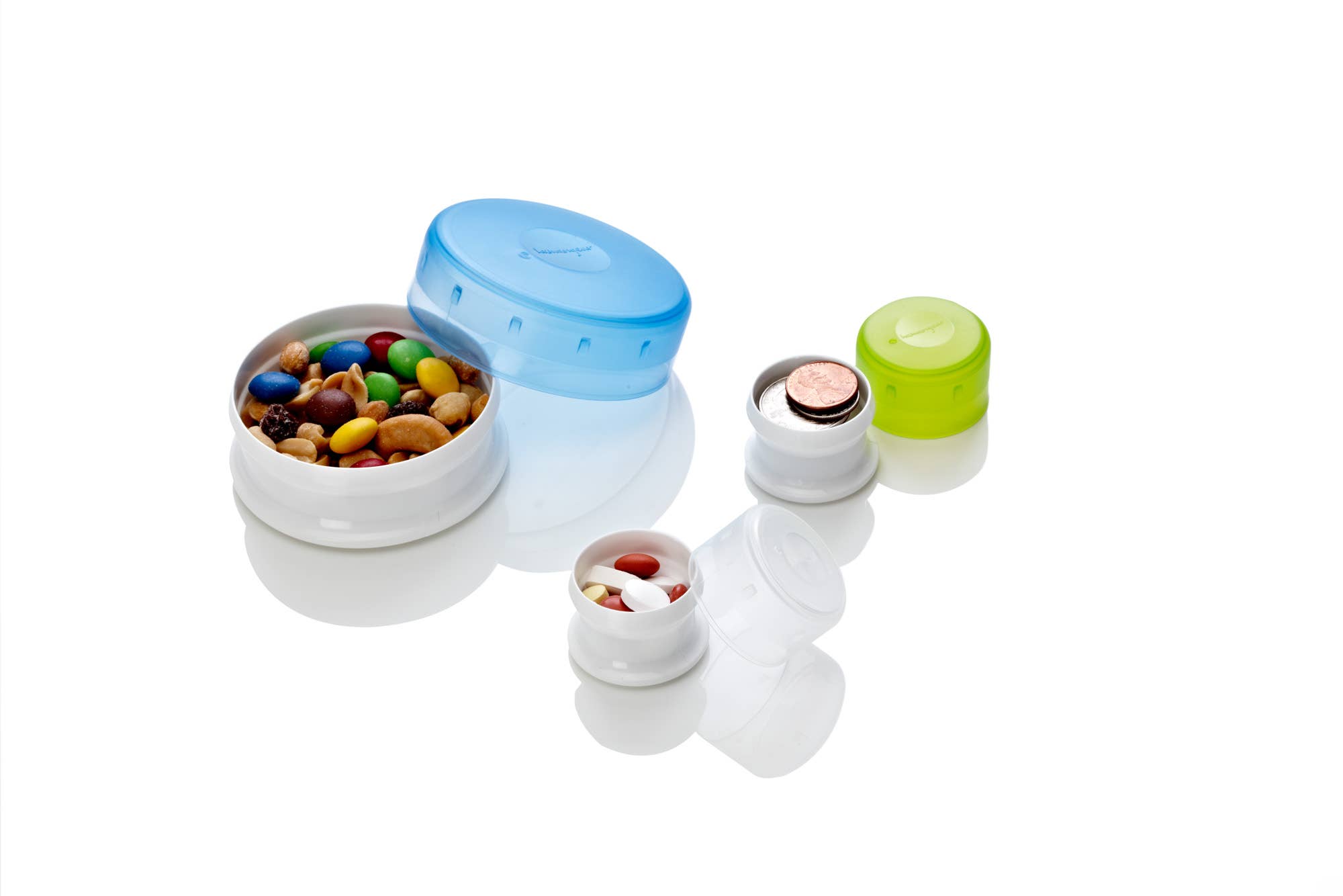 Refillable Travel Tubs - Set of 3