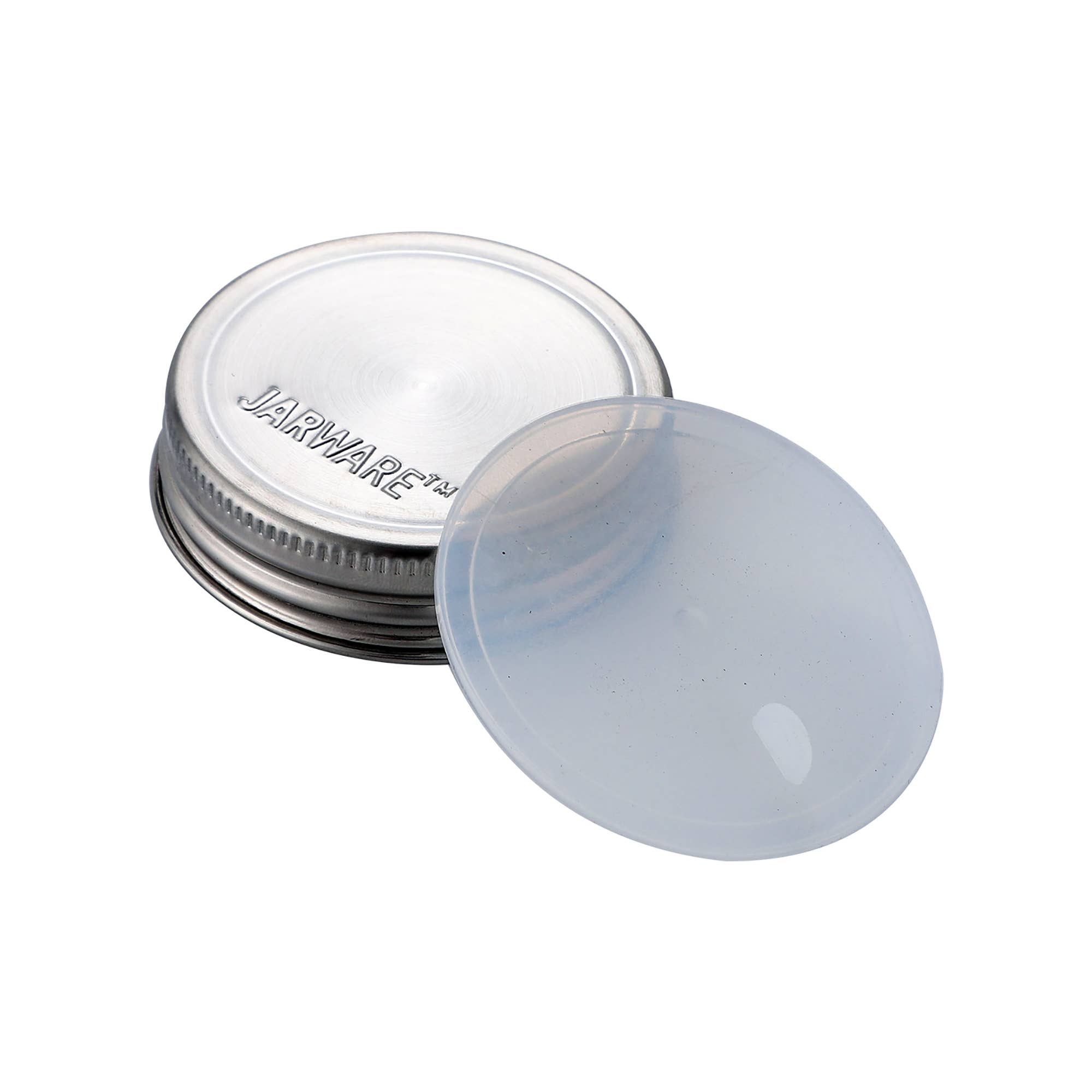 Stainless Steel Jar Lids - Set of 8