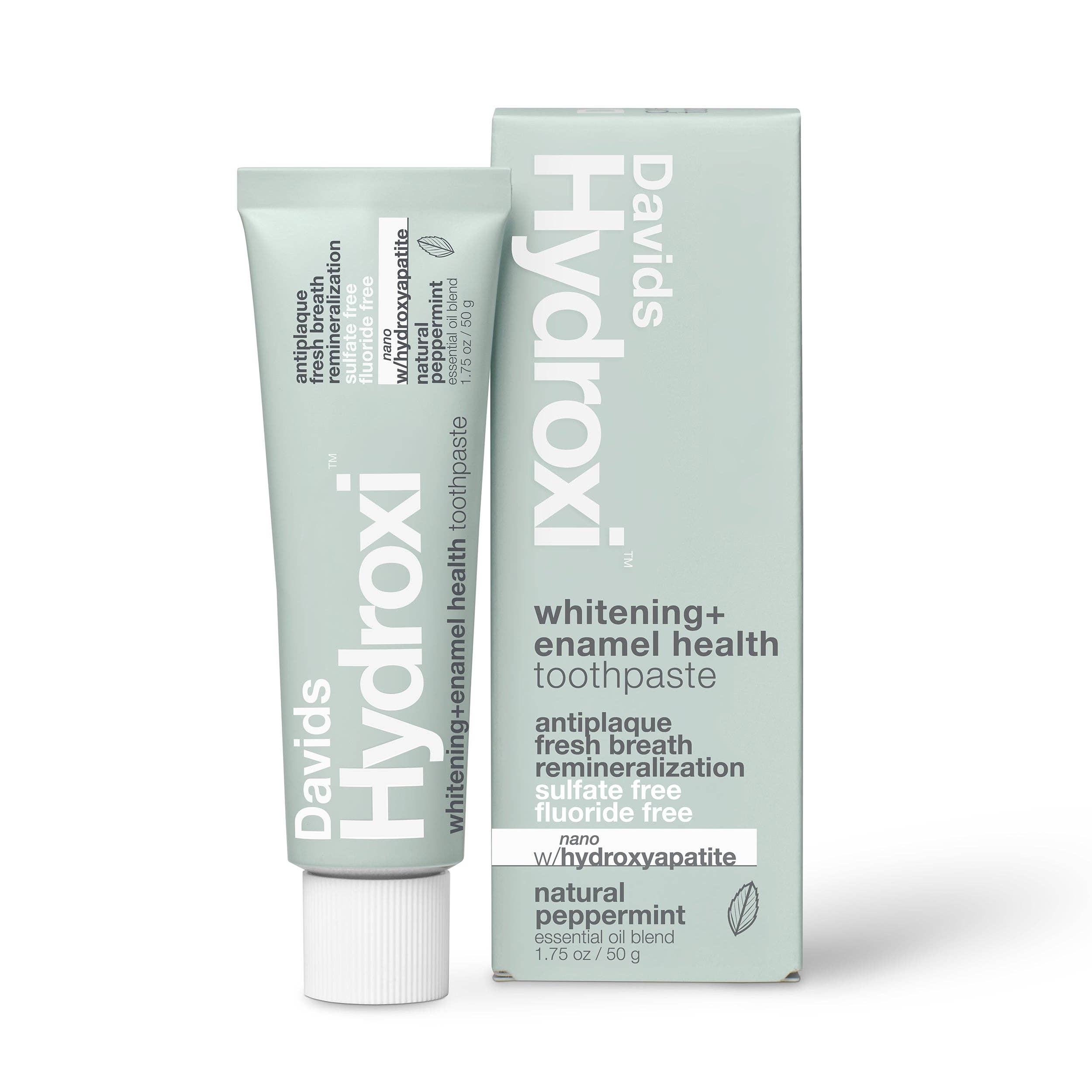 Davids Hydroxi™ Whitening + Enamel Health Toothpaste - Travel Size