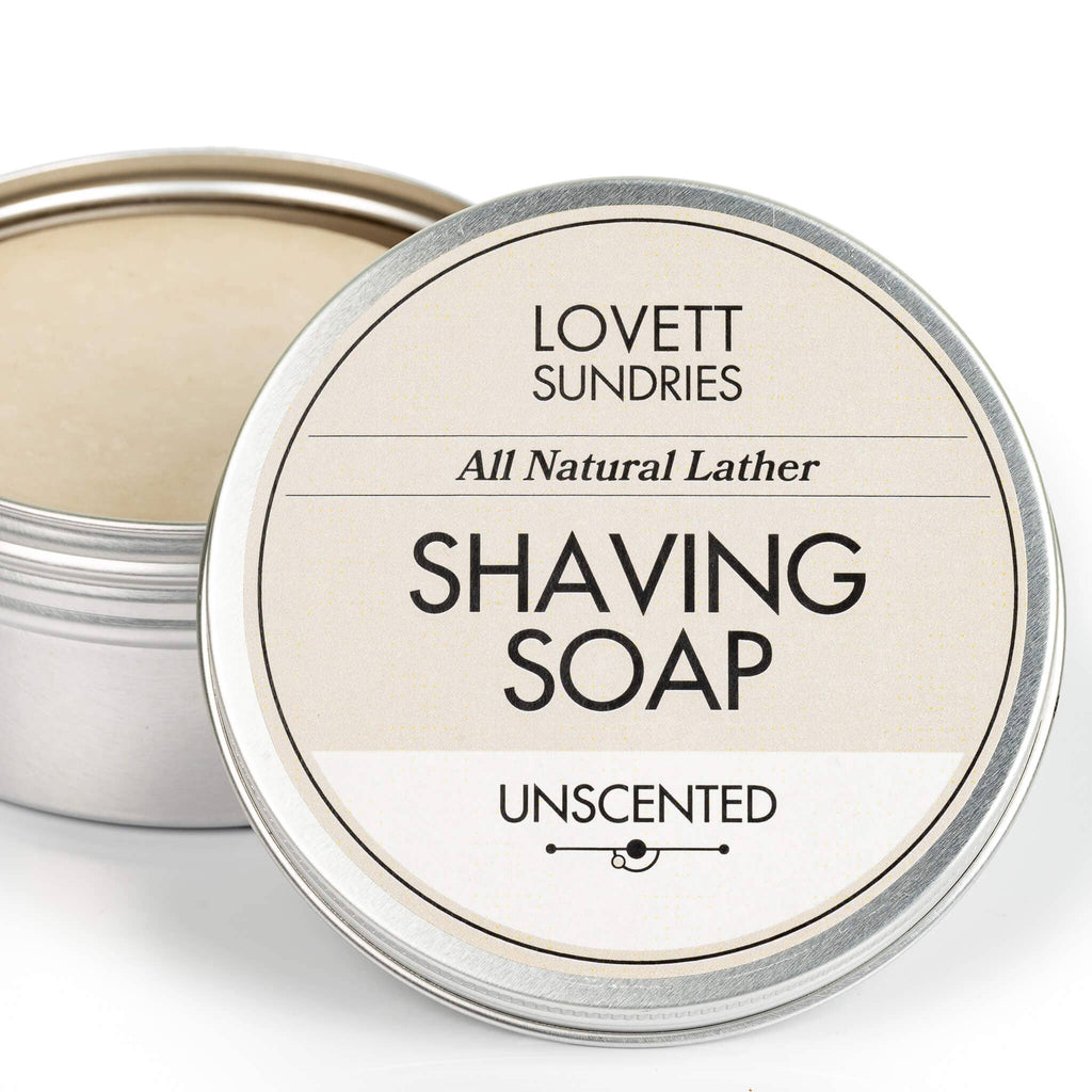 Shaving Soap Tin