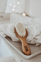 Goat Hair Baby Hairbrush